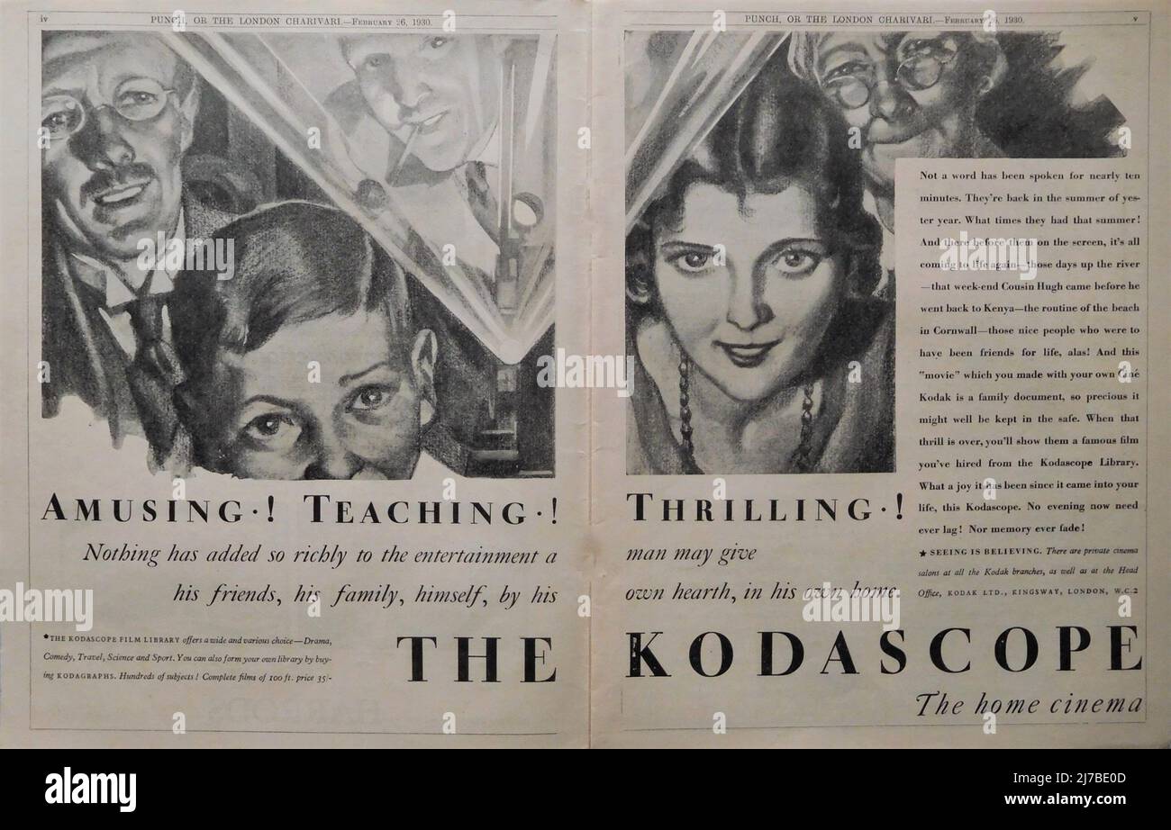 old Kodak 400 feet moving film boxes circa 1930 described as Kodascope film  reel can and film reels with Golden wedding written Stock Photo - Alamy