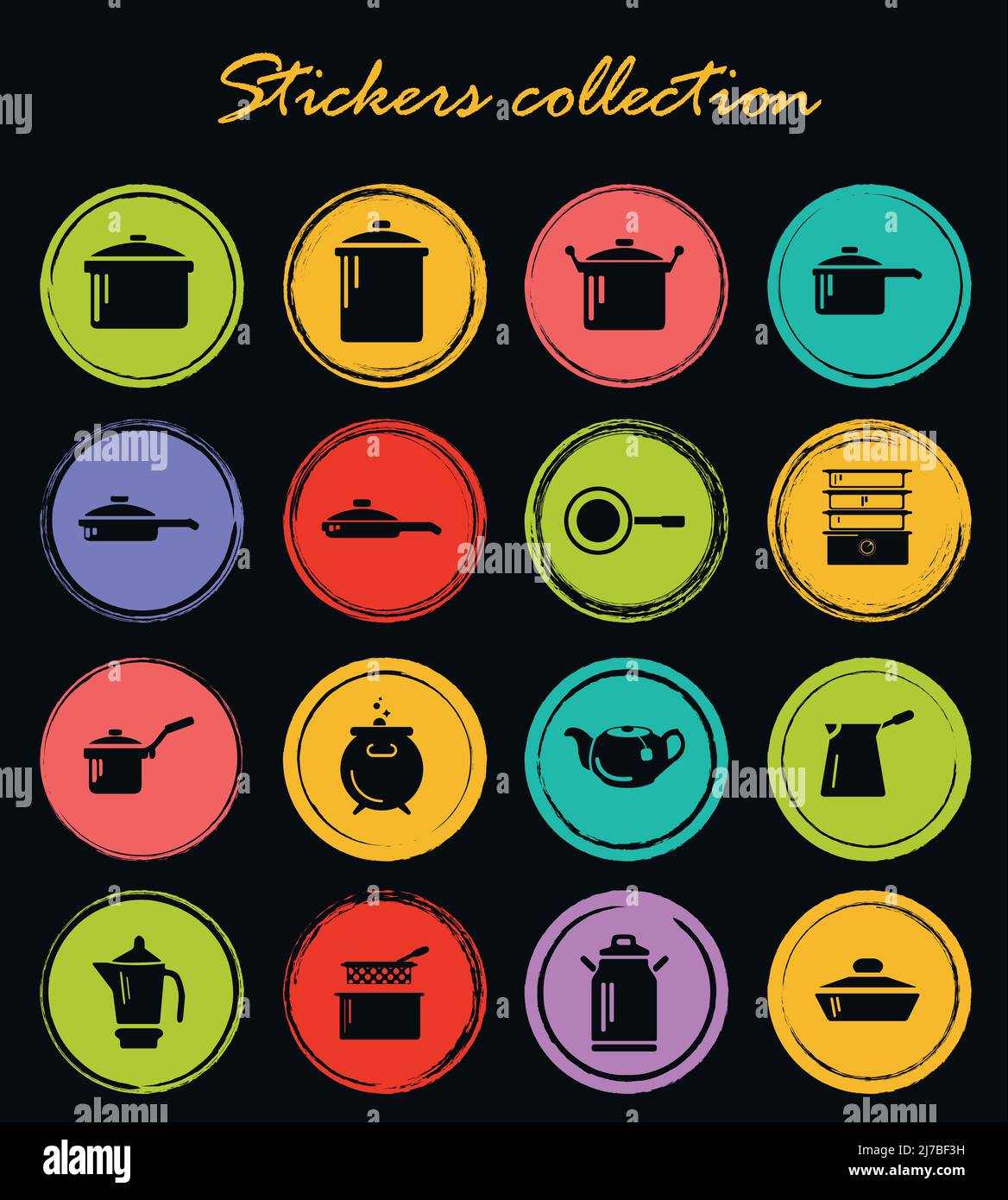 Dishes symbol for web icons Stock Vector Image & Art Alamy