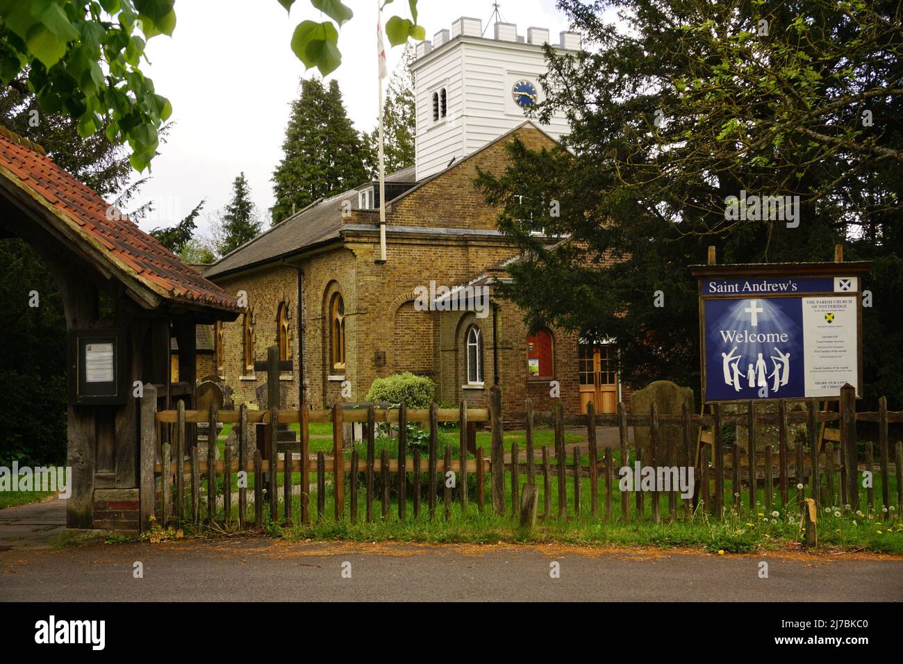 St Andrews Church in Totteridge Village, London N20 8PR, United Kingdom