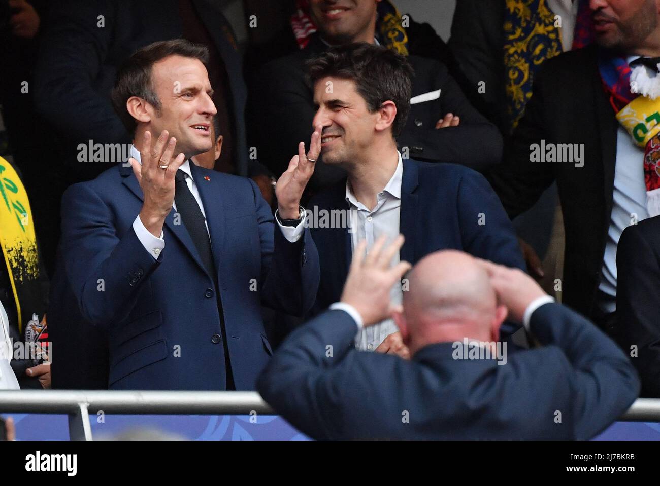 French président Emmanuel Macron during the French Cup, final match