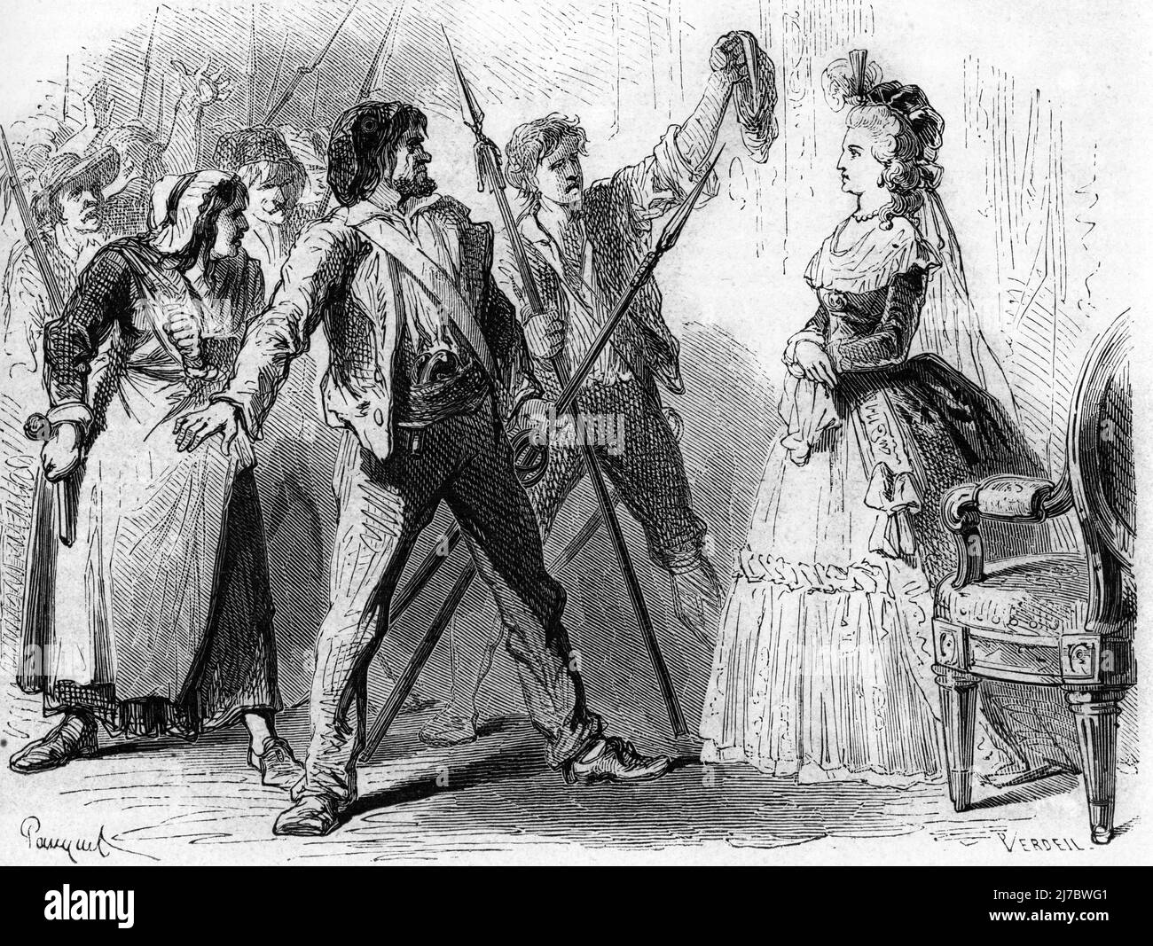 Revolution francaise journee du 6 octobre 1789 le peuple face a la