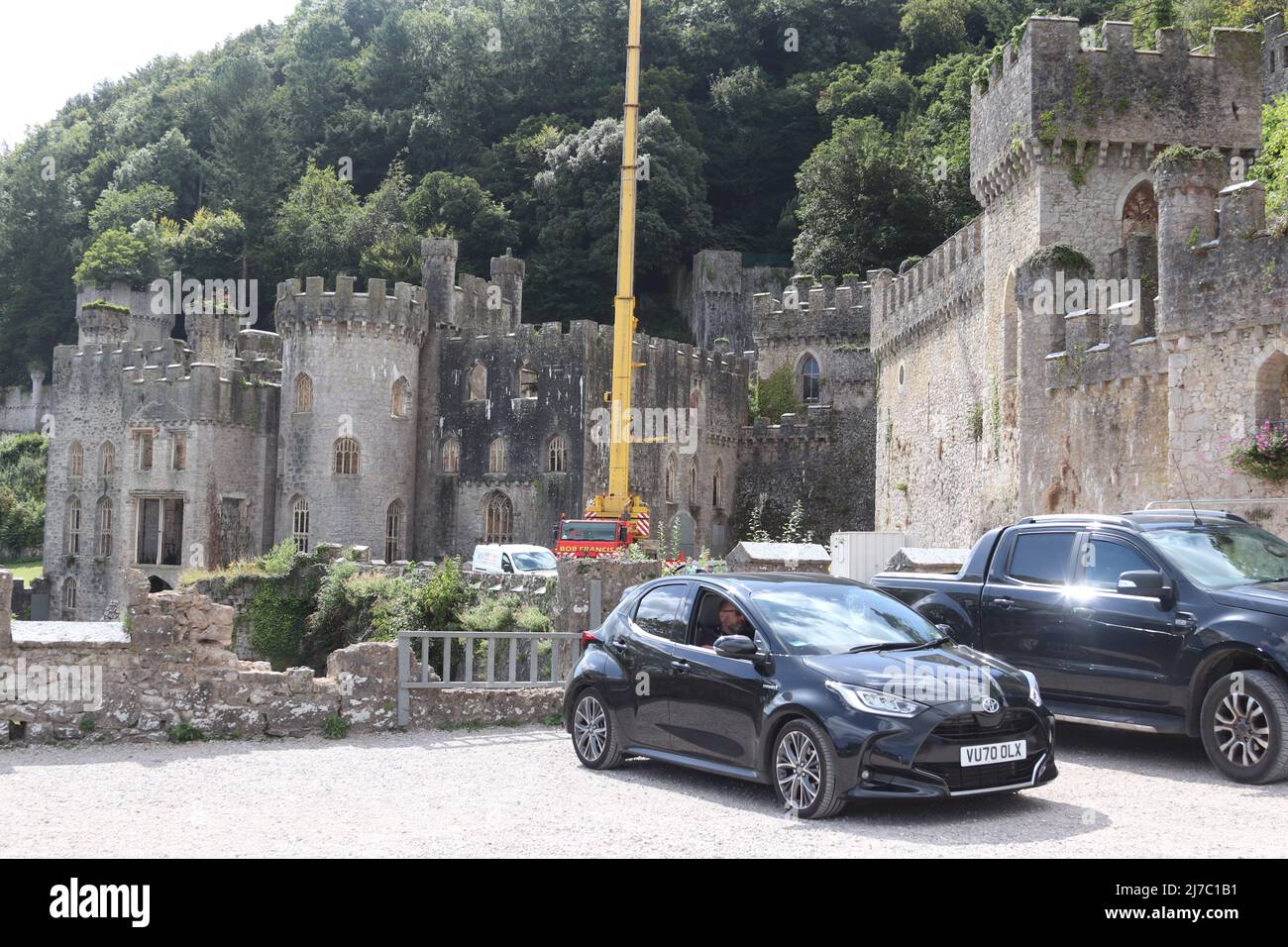 Gwrych castle is a grade 1 listed 19th century country house near