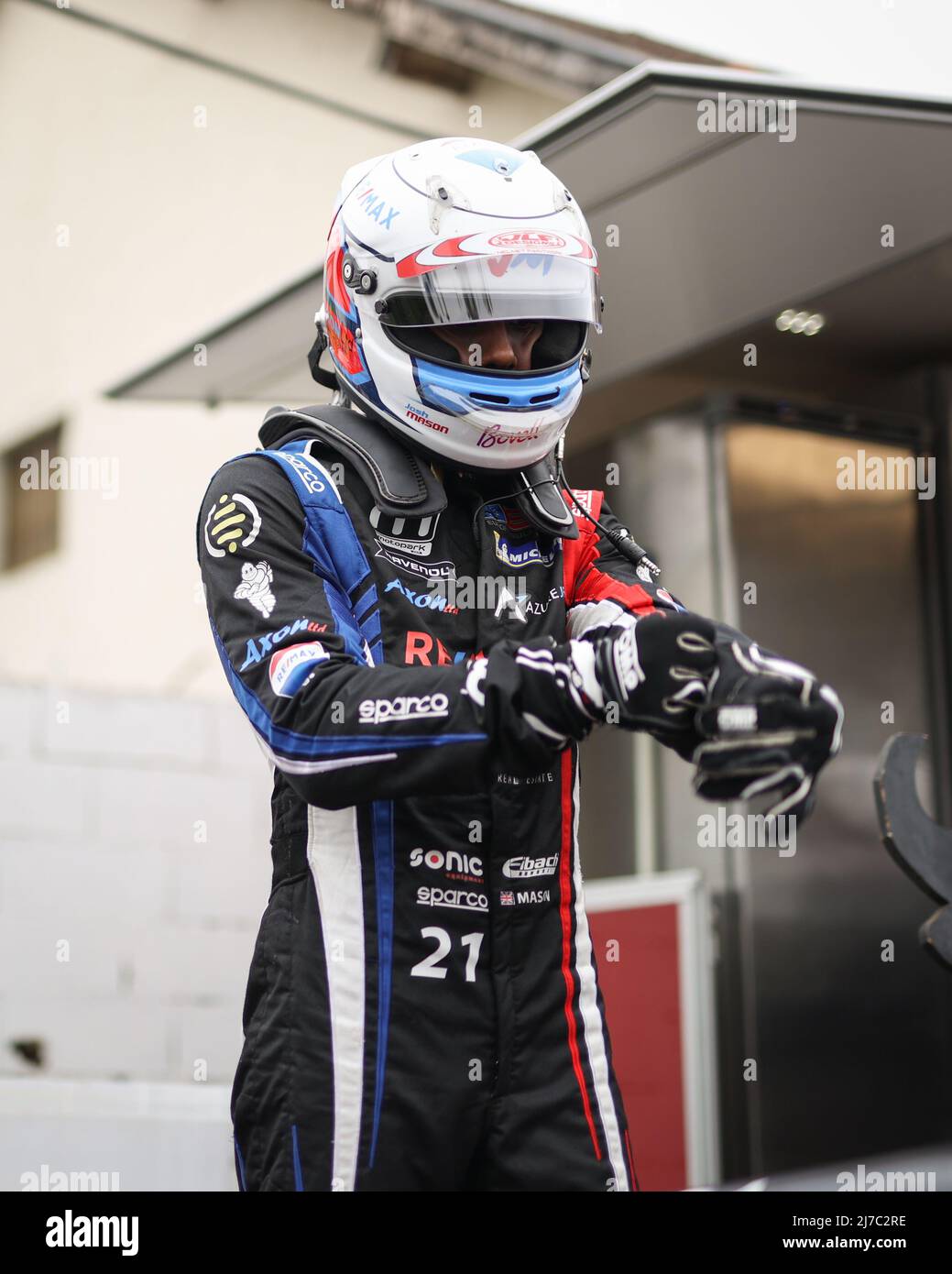 Josh Mason, Cryptotower Racing Team, Dallara F320, Euroformula Open,  portrait during the 2022 Grand Prix de Pau, from May 6 to 8 in France -  Photo Antonin Vincent / DPPI Stock Photo - Alamy
