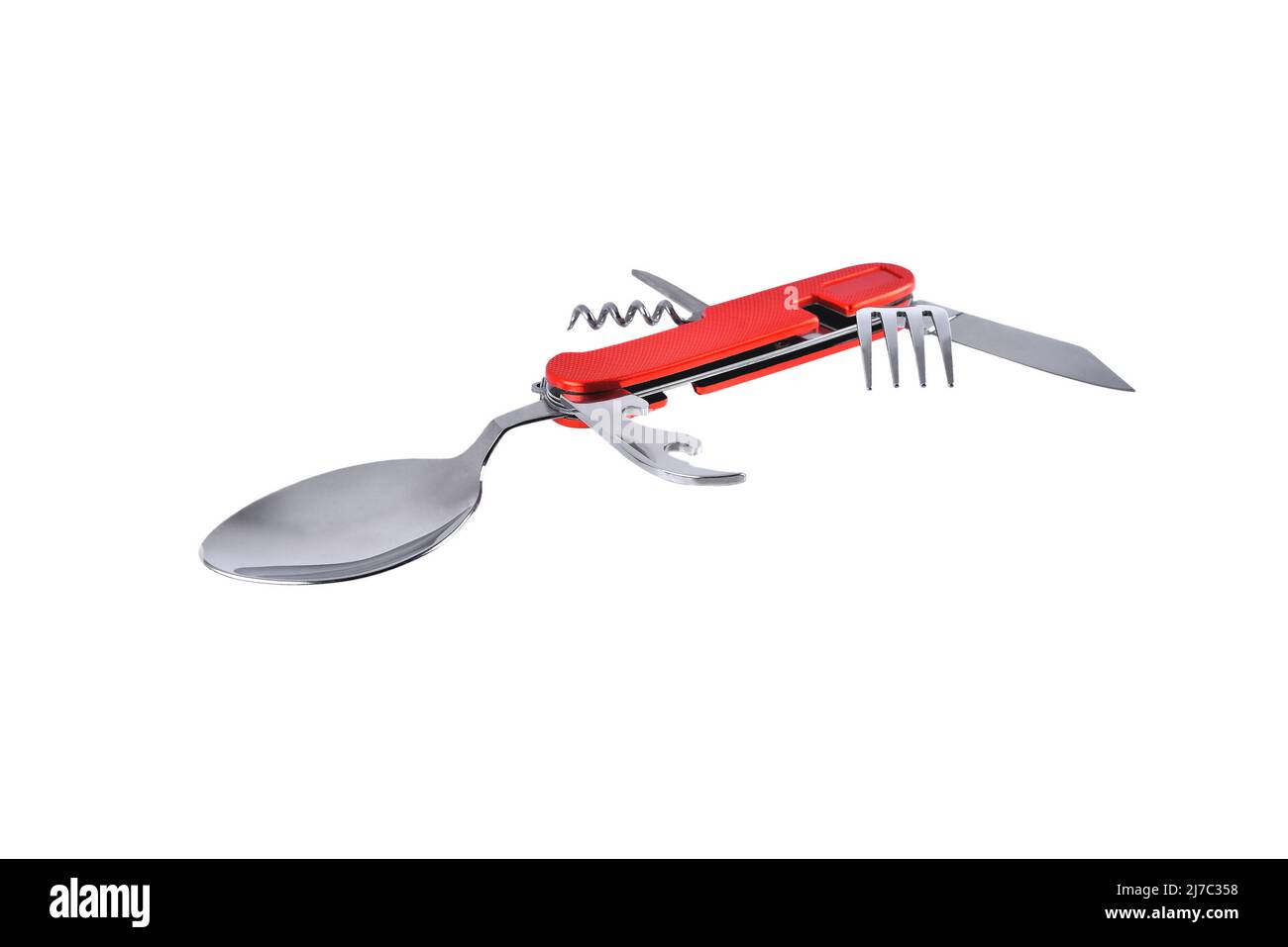 Travel tool spoon, fork, knife multifunctional set, utility knife with