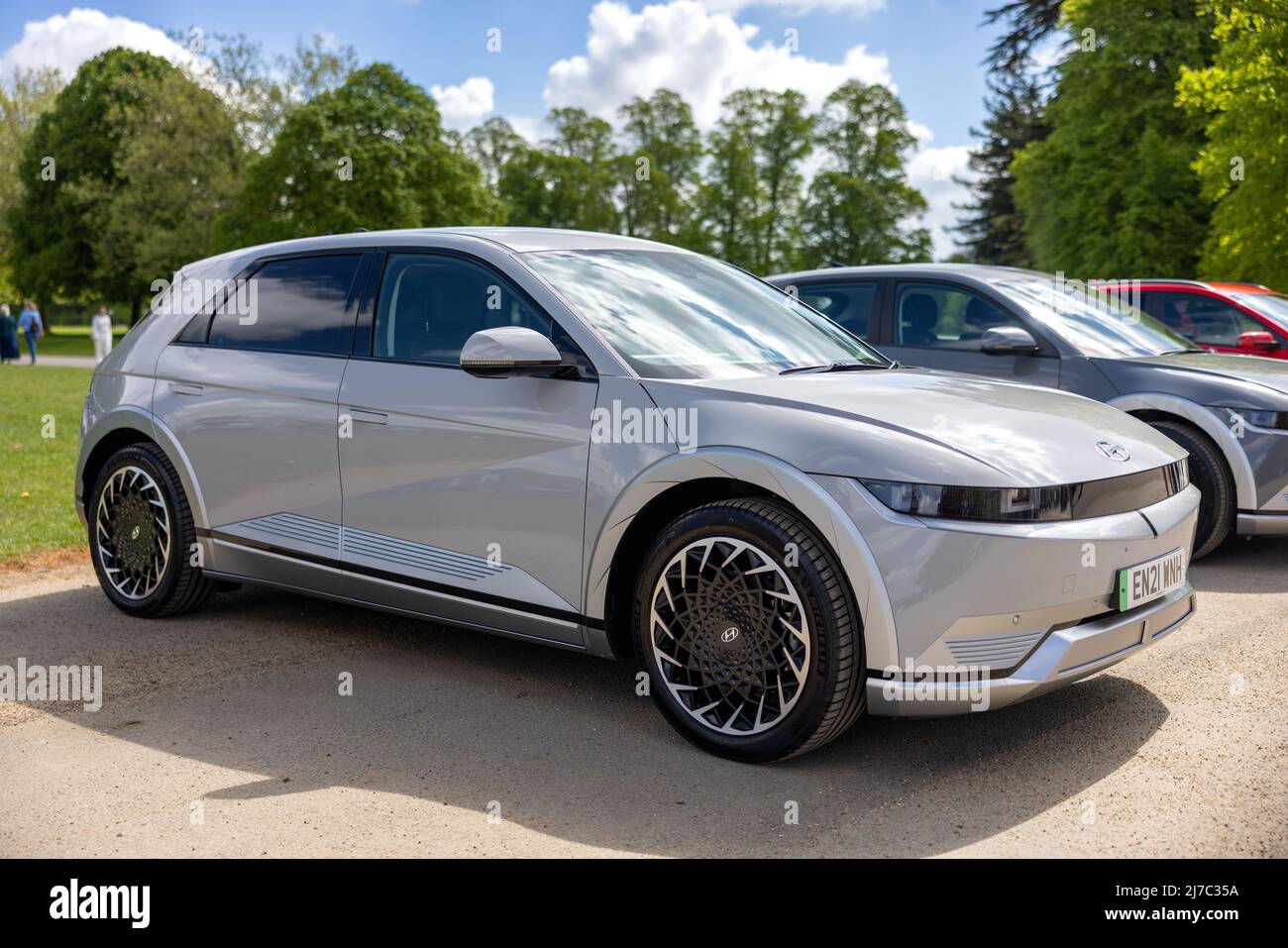 Hyundai all electric Ioniq 5 on display at the EV Live event held at