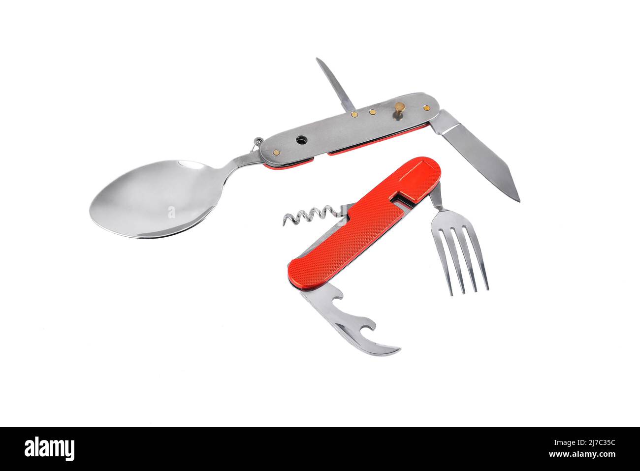 Travel tool spoon, fork, knife multifunctional set, utility knife with