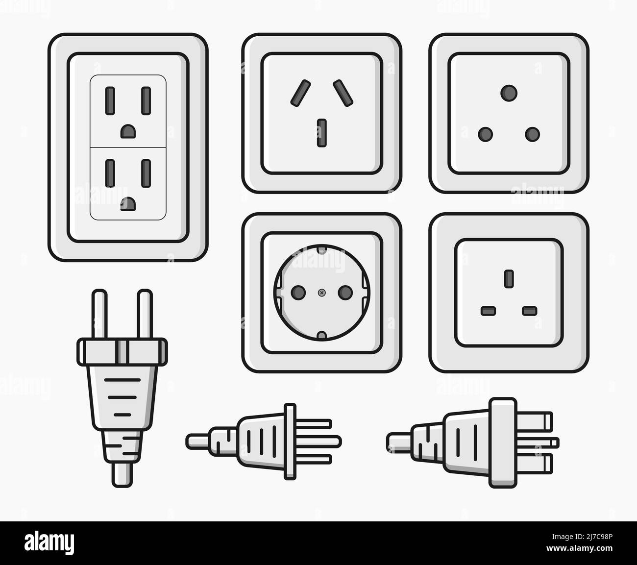 Indian socket Stock Vector Images Alamy