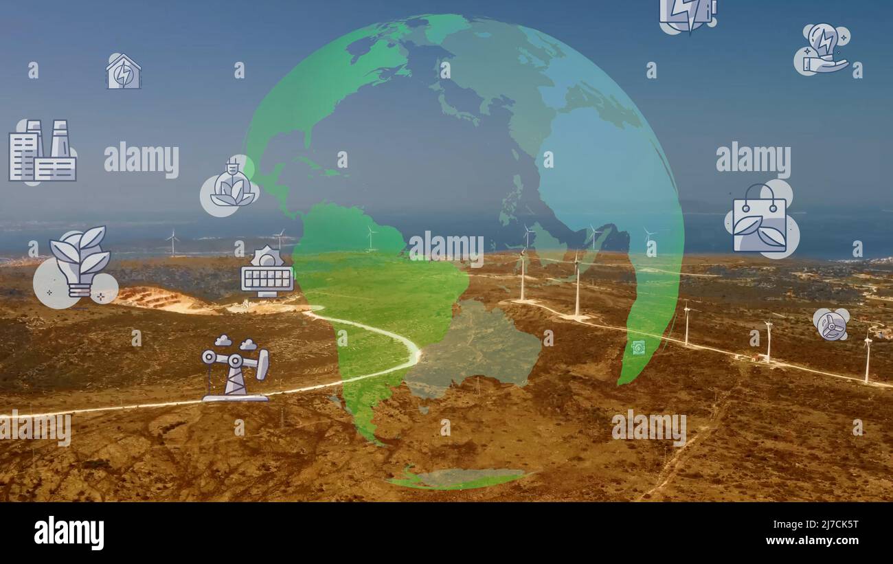Environmental technology concept. Sustainable development goals. SDGs ...