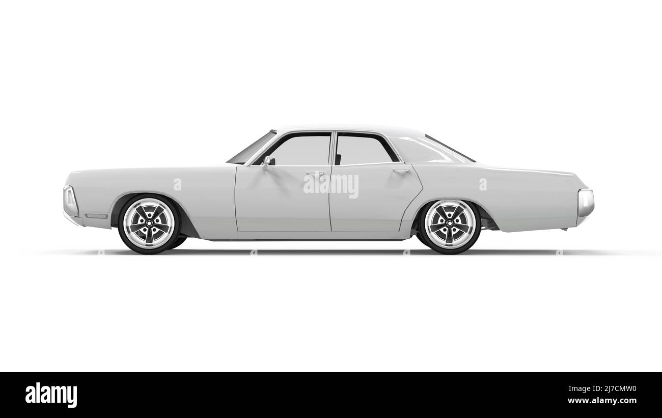 Vintage car lateral view hi-res stock photography and images - Alamy