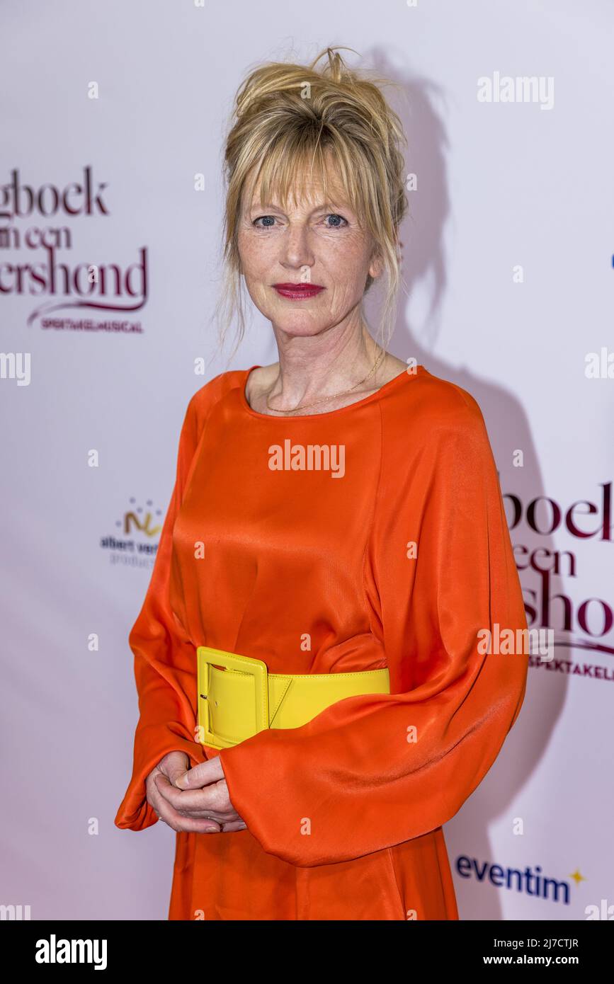2022-05-08 15:16:59 MAASTRICHT - Johanna ter Steege on the red carpet during the premiere of the musical Diary of a Shepherd Dog. ANP MARCEL VAN HORN netherlands out - belgium out Stock Photo