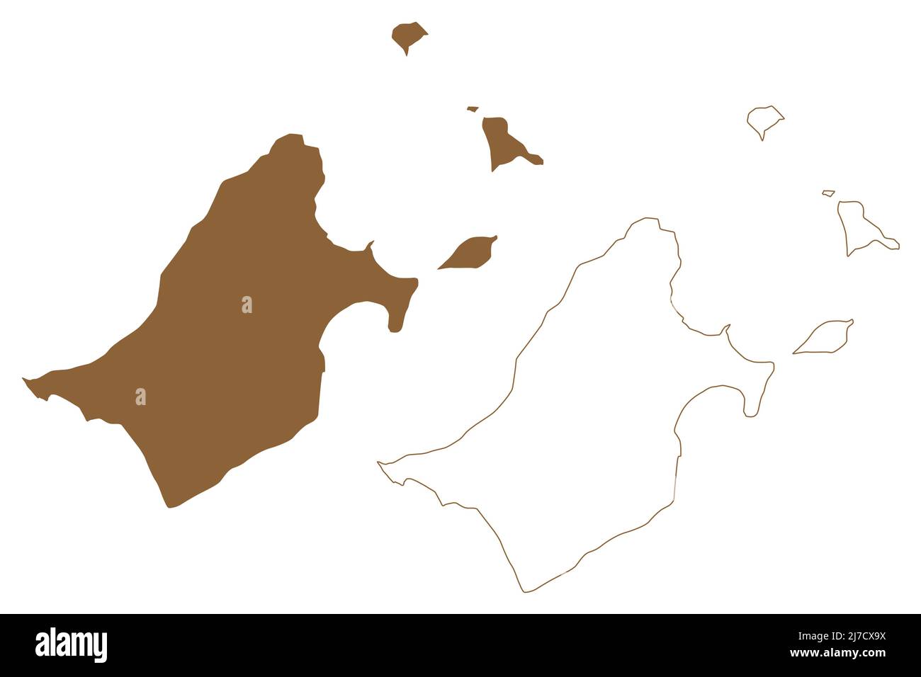 Rosemary island (Western Australia, Commonwealth of Australia, Indian