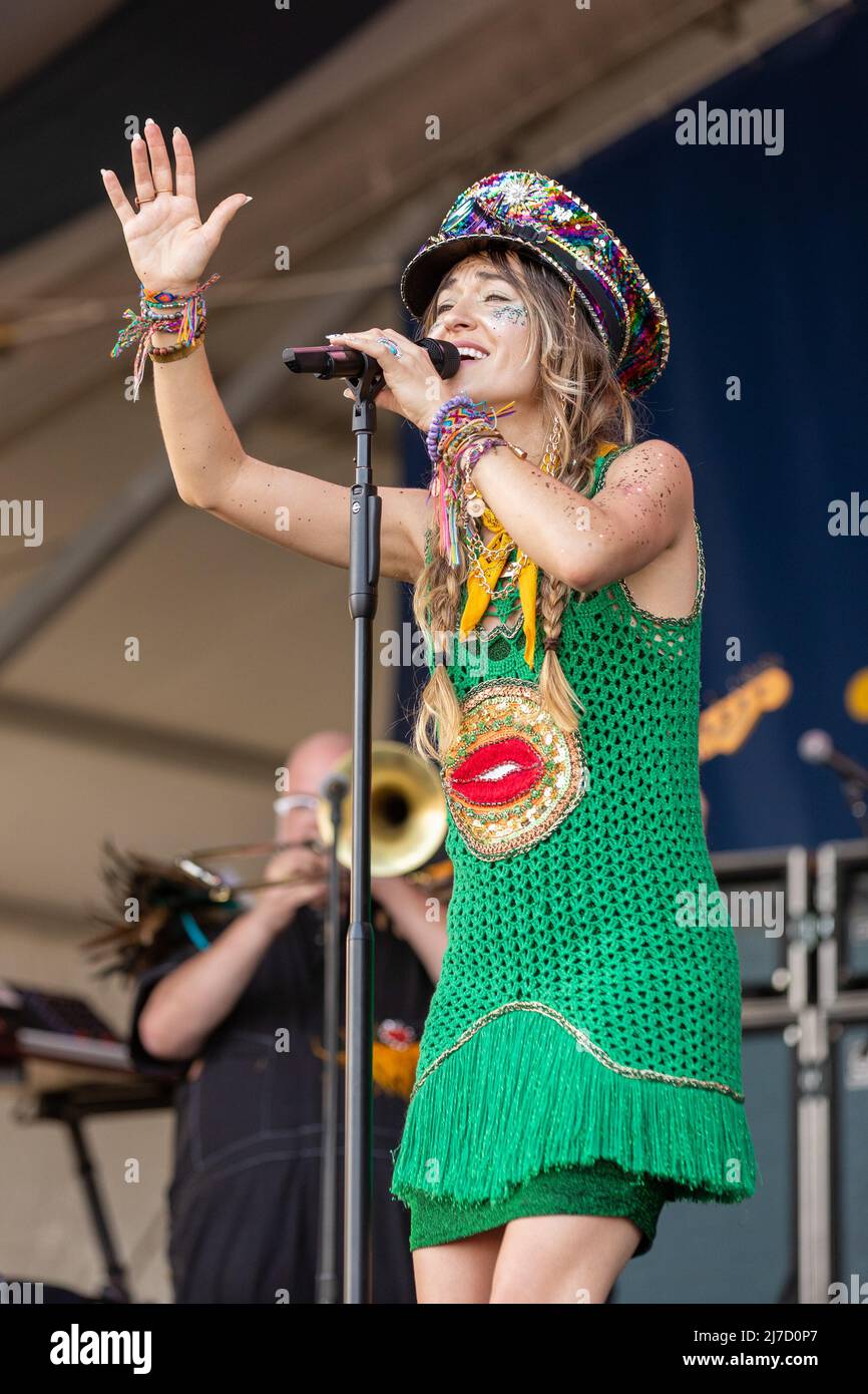 Lauren Daigle during New Orleans Jazz & Heritage Festival on May 7