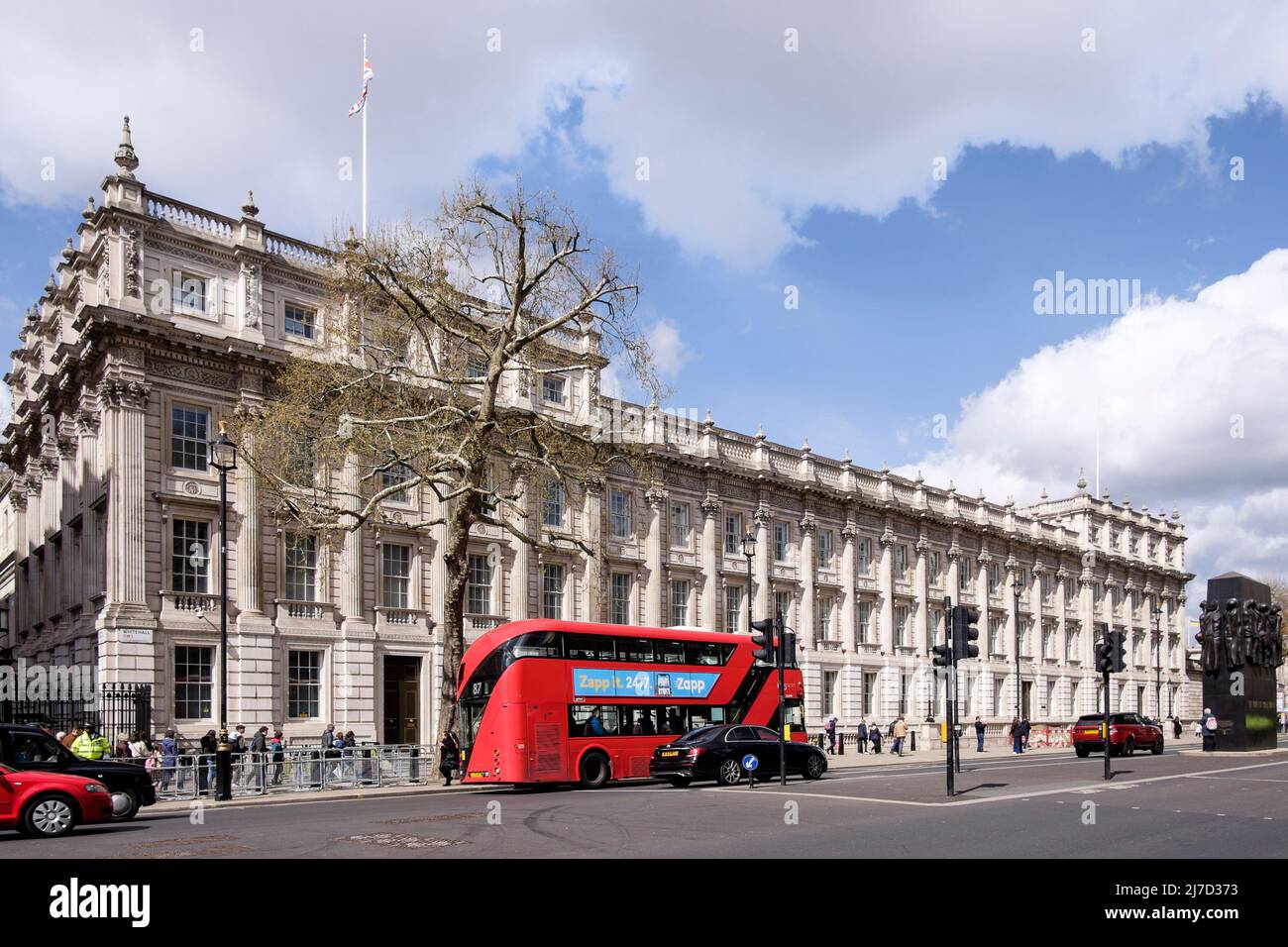 Treasury Buildings (Cabinet Office and Privy Council Office), Whitehall,  London SW1. UK Stock Photo - Alamy