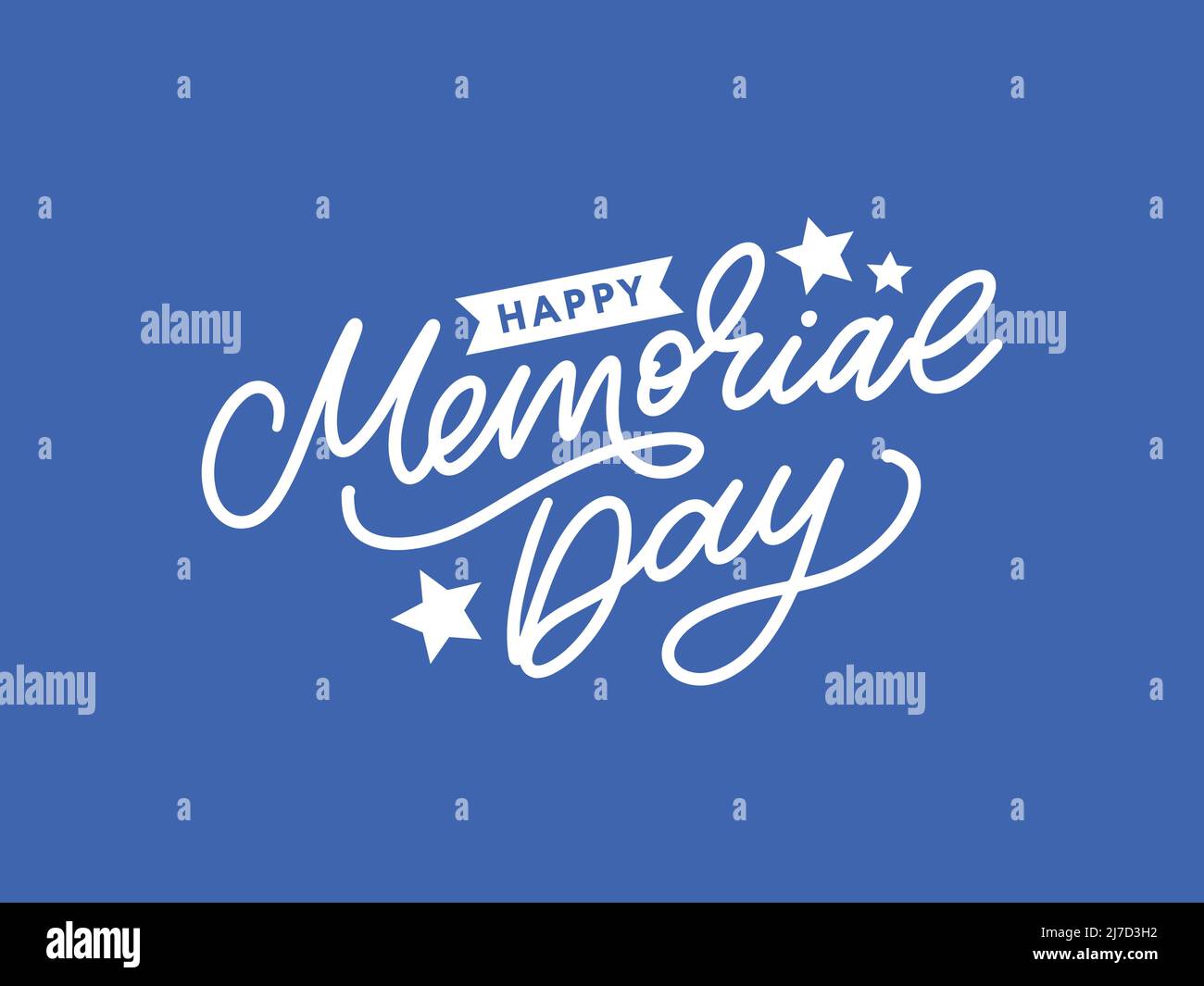 Happy Memorial Day - Stars and Stripes Stock Vector Image & Art - Alamy