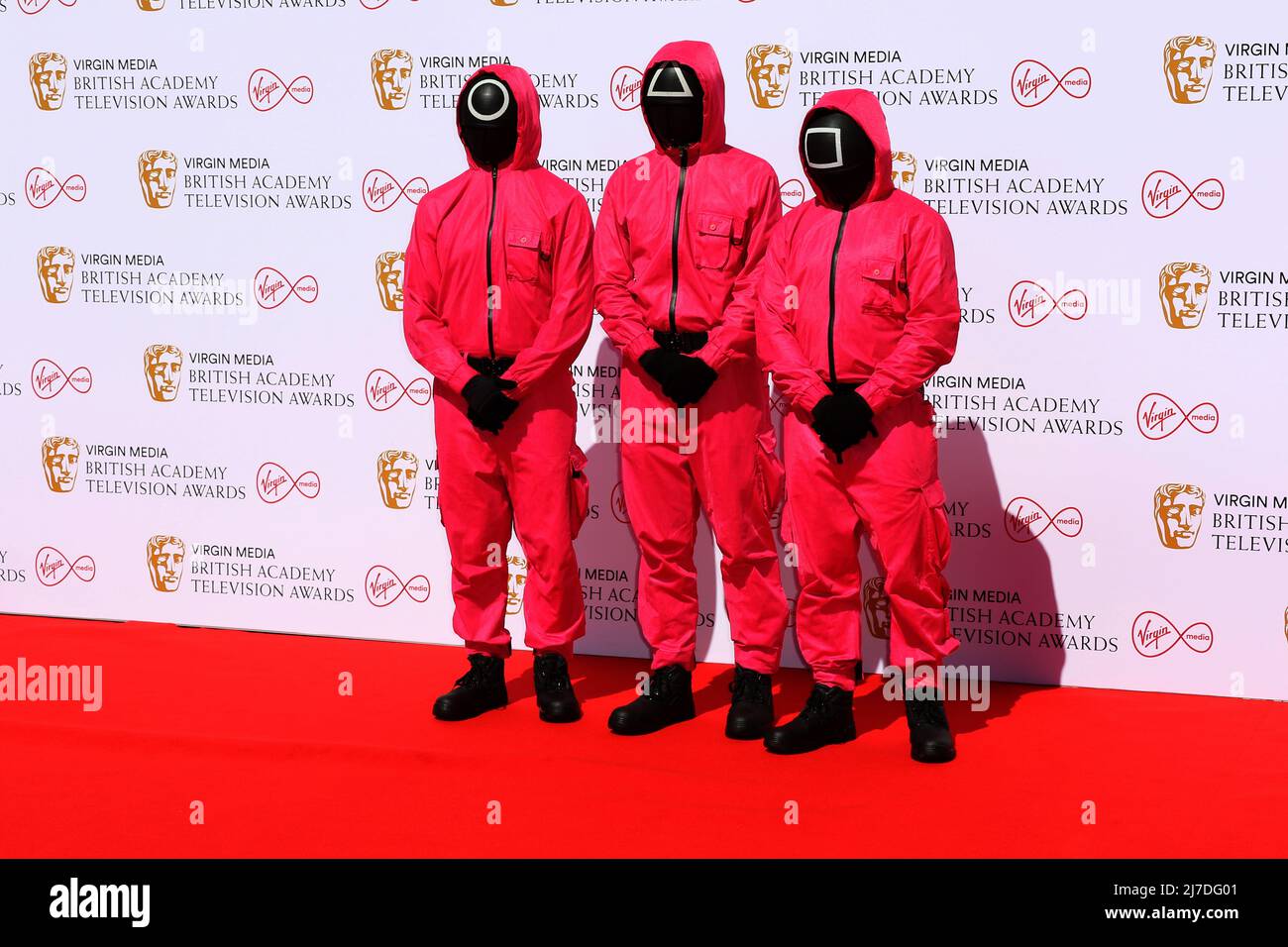 Squid Game, Virgin BAFTA TV Awards, Royal Festival Hall, London, UK, 08 May 2022, Photo by Richard Goldschmidt Stock Photo