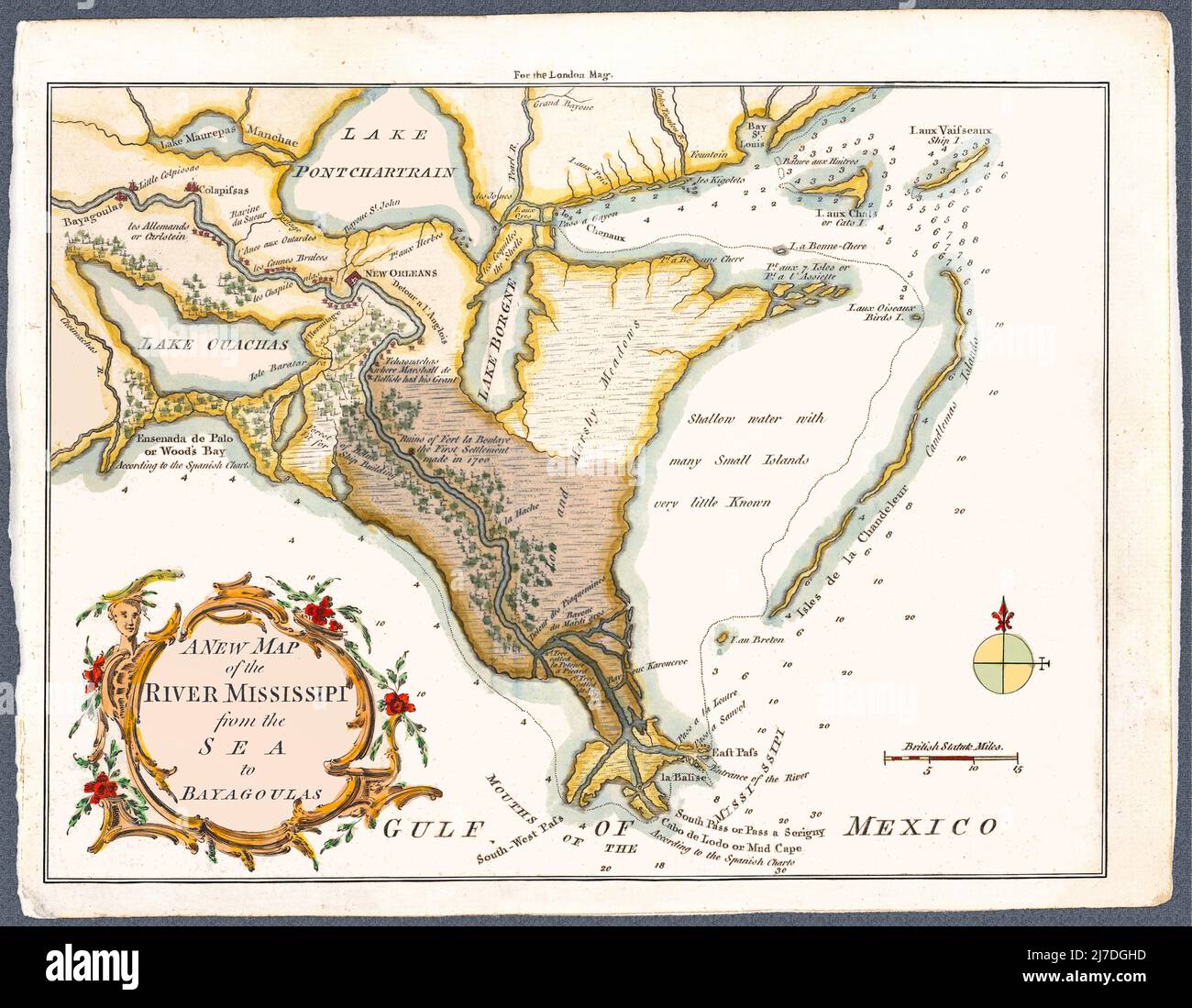 Vintage map of louisianamap of louisiana plantations hi-res stock  photography and images - Alamy