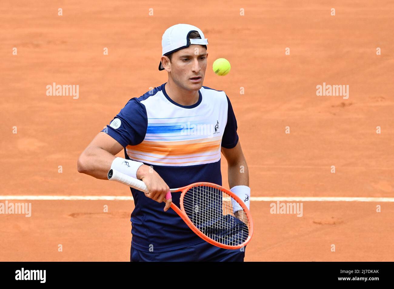 Francesco Passaro (ITA) during the first round against Cristian Grain (CHI)  of the ATP Master 1000 Internazionali BNL D'Italia tournament at Foro  Italico on May 8, 2022 (Photo by Fabrizio Corradetti/LiveMedia/Sipa USA