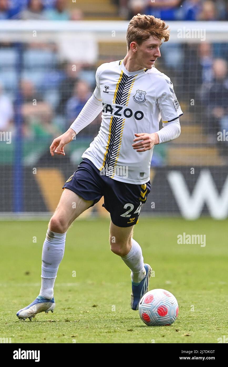 Anthony Gordon #24 of Everton during the game in ,  on 5/8/2022. (Photo by Craig Thomas/News Images/Sipa USA) Stock Photo