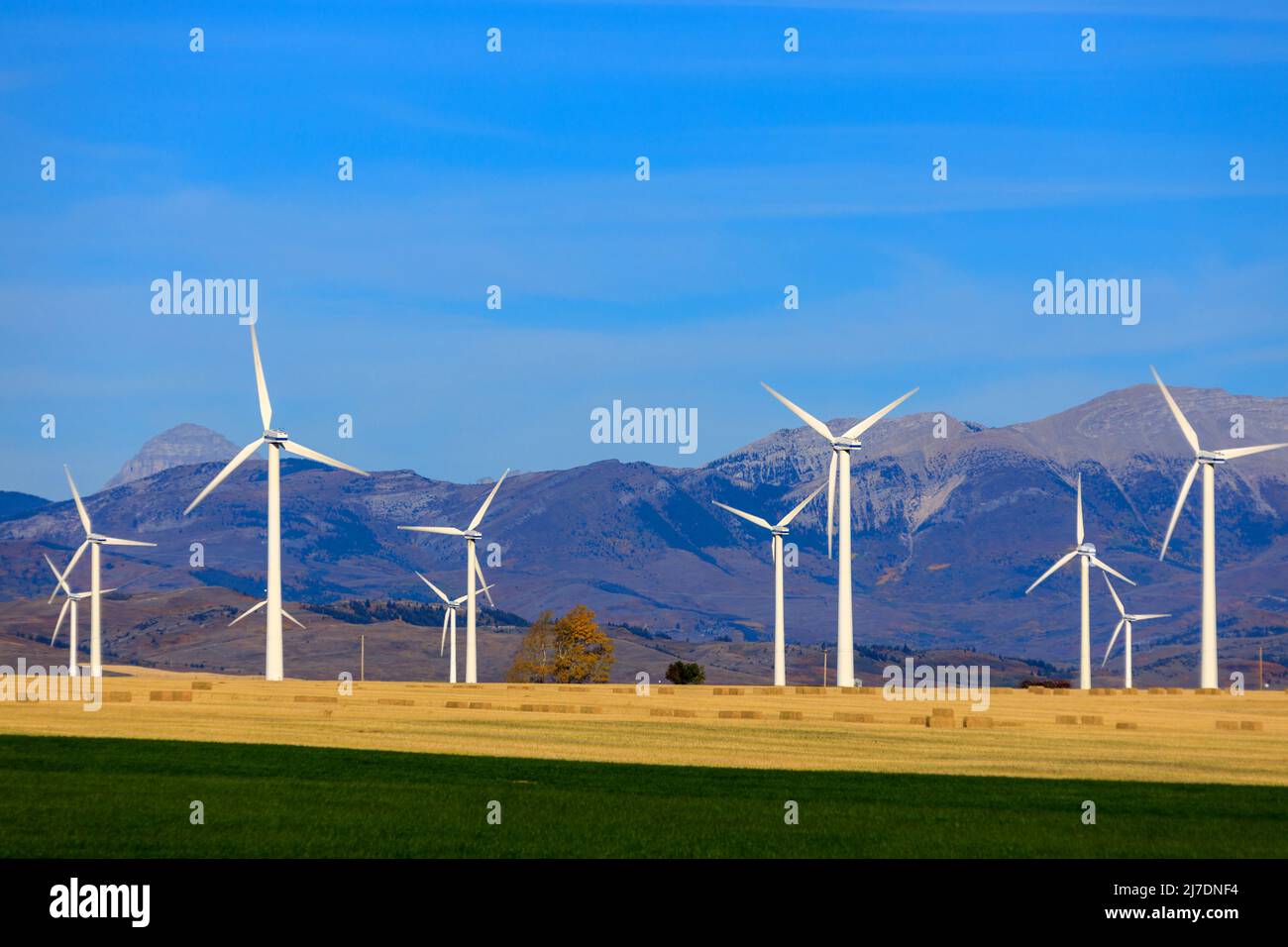 A wind turbine is a device that converts the energy of wind