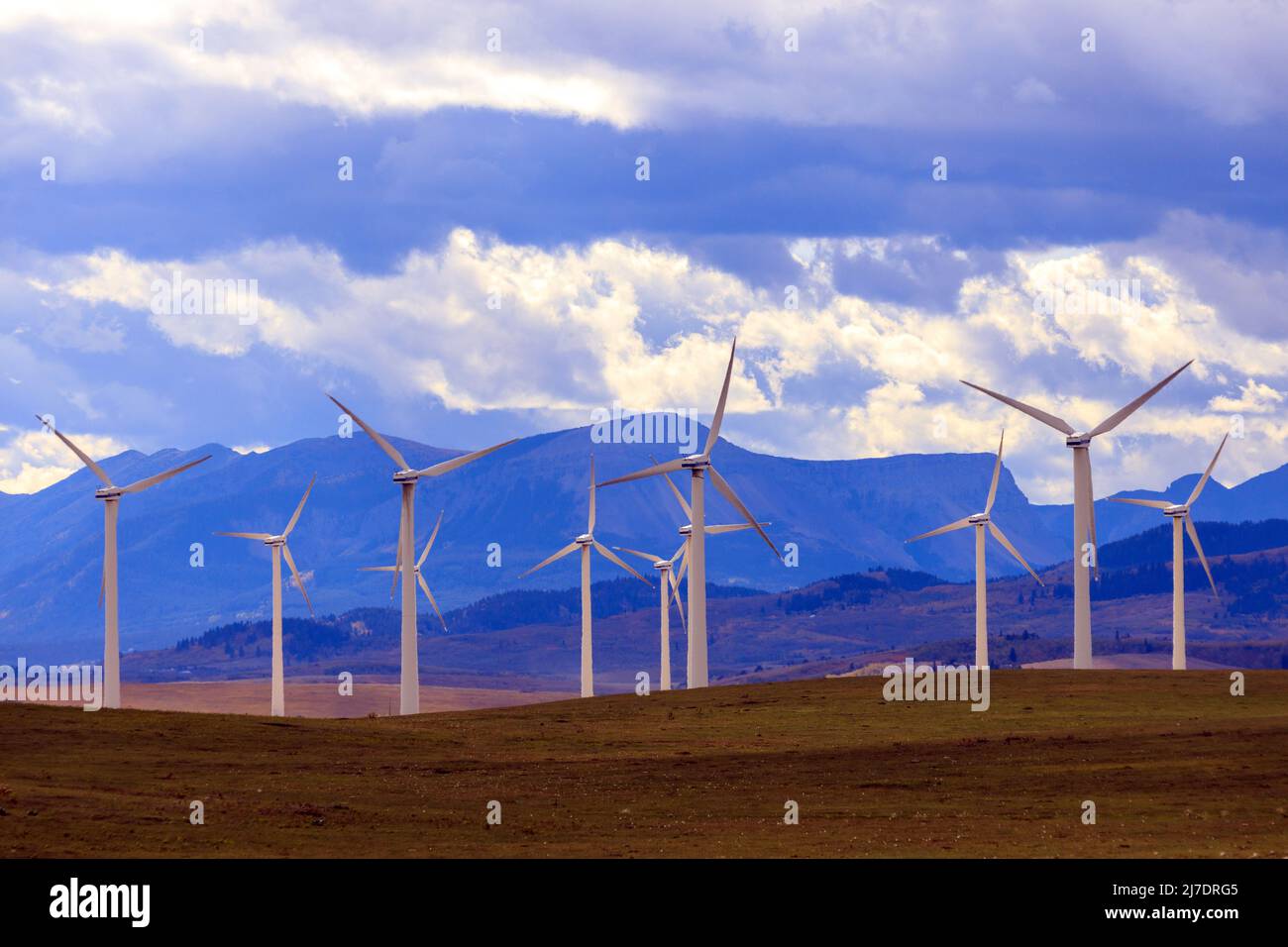 A wind turbine is a device that converts the energy of wind