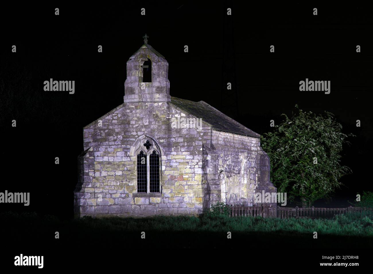 St Mary's Church or Chapel at Lead near Towton,Tadcaster. Stock Photo