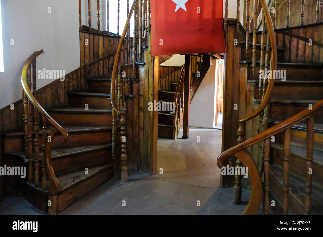 The interior of Atatürk's house in Kayseri. visit date 15.04.2022 Stock Photo