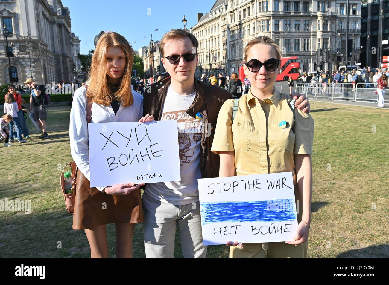 The Russians and Ukrainians join the Russia antiwar movement