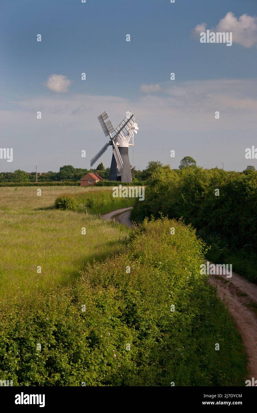 North Leverton windmill, Lincolnshire, England Stock Photo