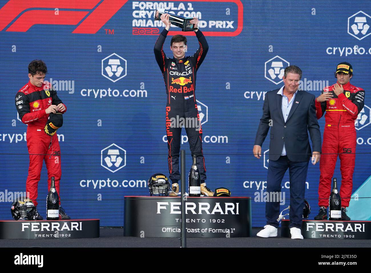 Miami International Autodrome, Miami, United States on 8 May 2022 Winner  Max Verstappen 1 (NED), HONDA