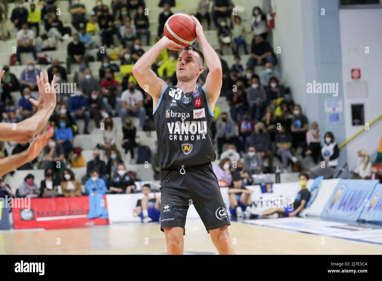 Cremona, Italy, May 08 2022, Adas Juskevicius (Vanoli Cremona) during