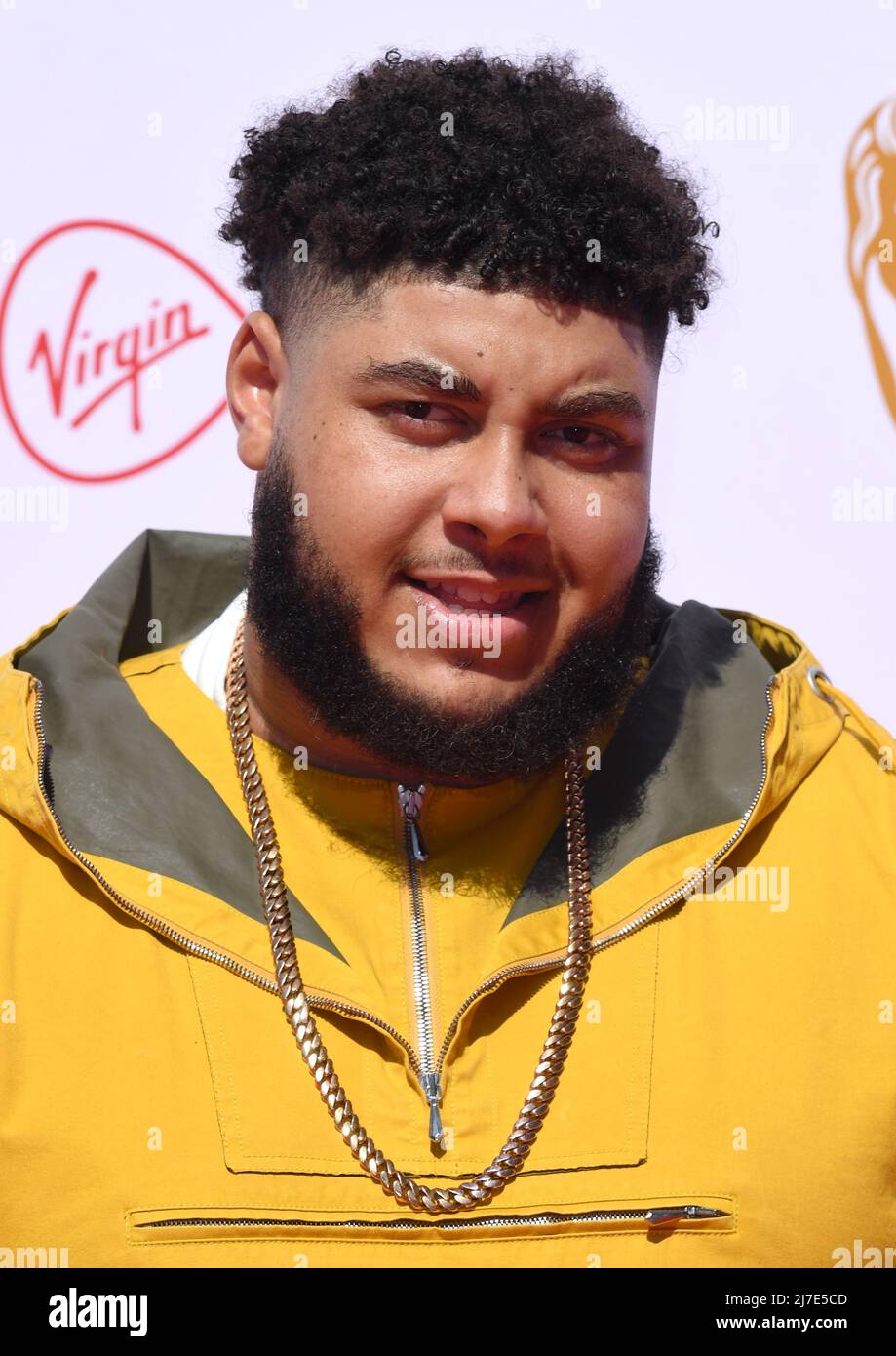May 8th, 2022, London, UK. Big Zuu attending the Virgin Media British