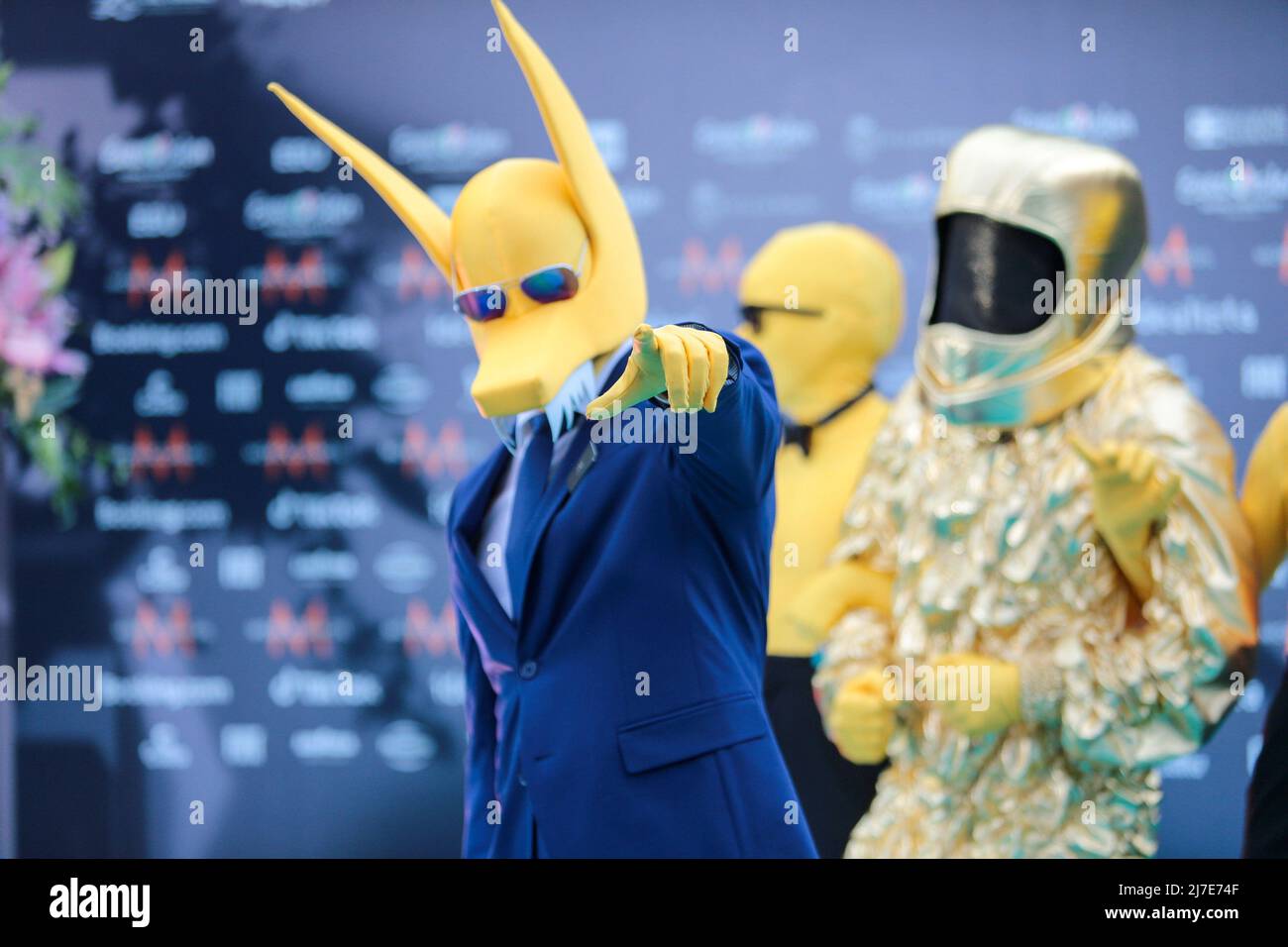 Subwoofer (Give that wolf a banana) Norway during the Turquoise carpet opening ceremony of the