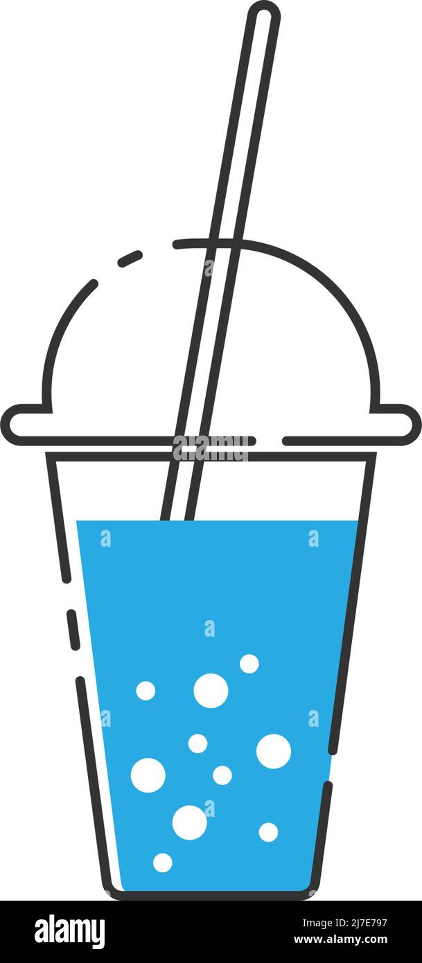 Summer drink icon logo design illustration template vector Stock Vector
