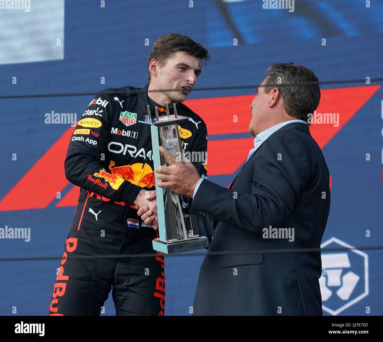 Max verstappen 2022 trophy hi-res stock photography and images - Alamy