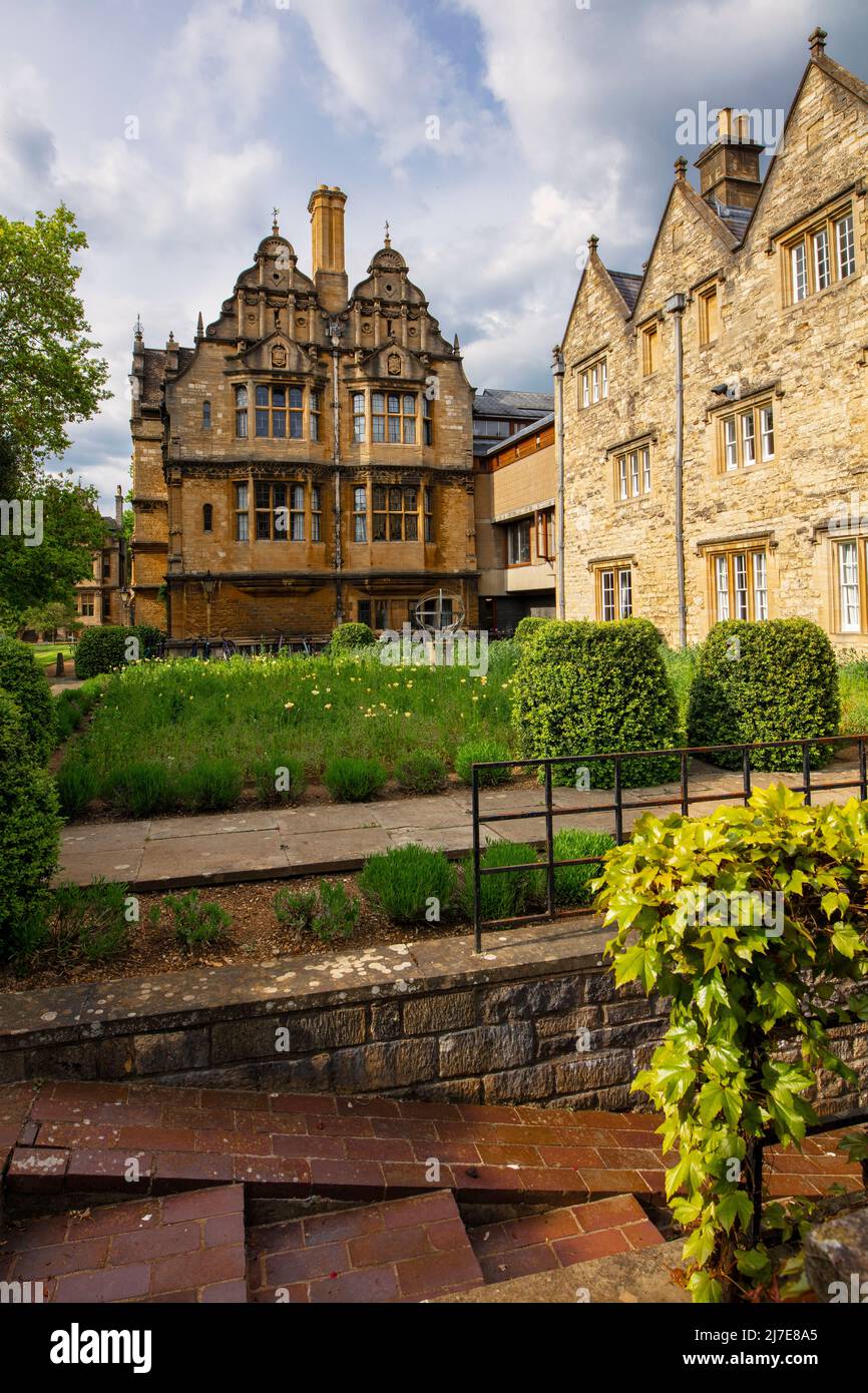 Trinity College, Oxford, one of the constituent colleges of Oxford University, Broad St, Oxford UK Stock Photo