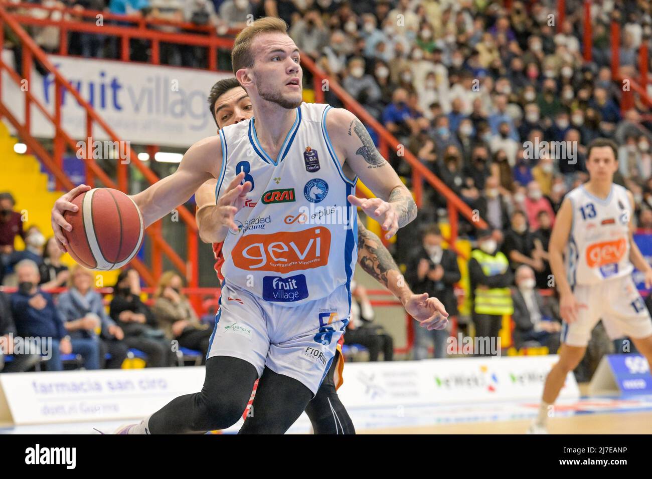 Naples, Italy, 08/05/2022, Arnas Velicka (8) Ge.Vi. Napoli Basket