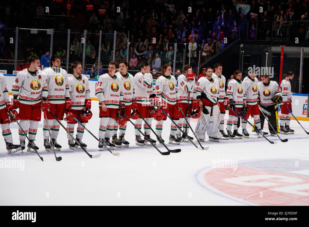 Hockey players seen during match hi-res stock photography and images - Alamy