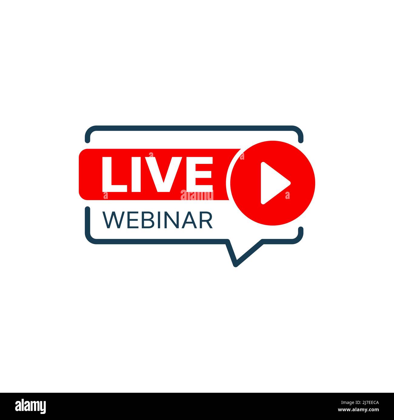 Live lesson icon hi-res stock photography and images - Alamy