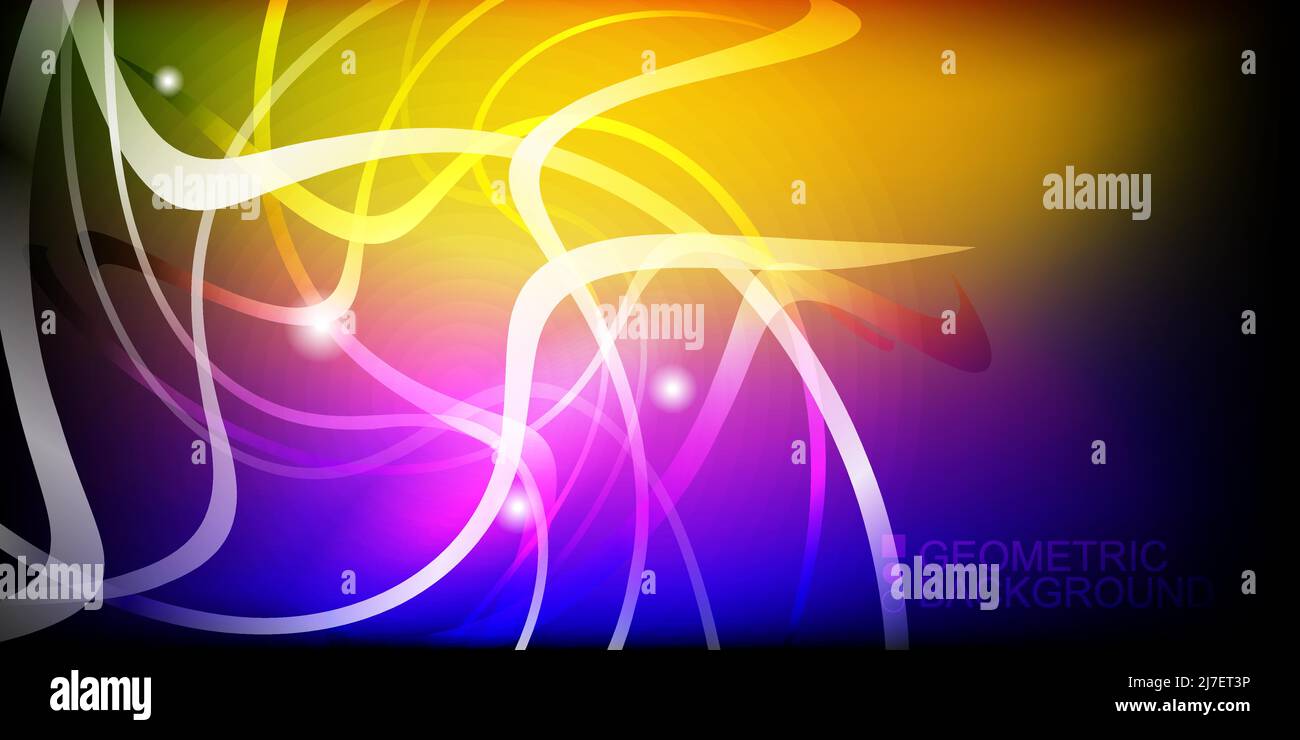 Modern colorful abstract shape geometry background Stock Vector