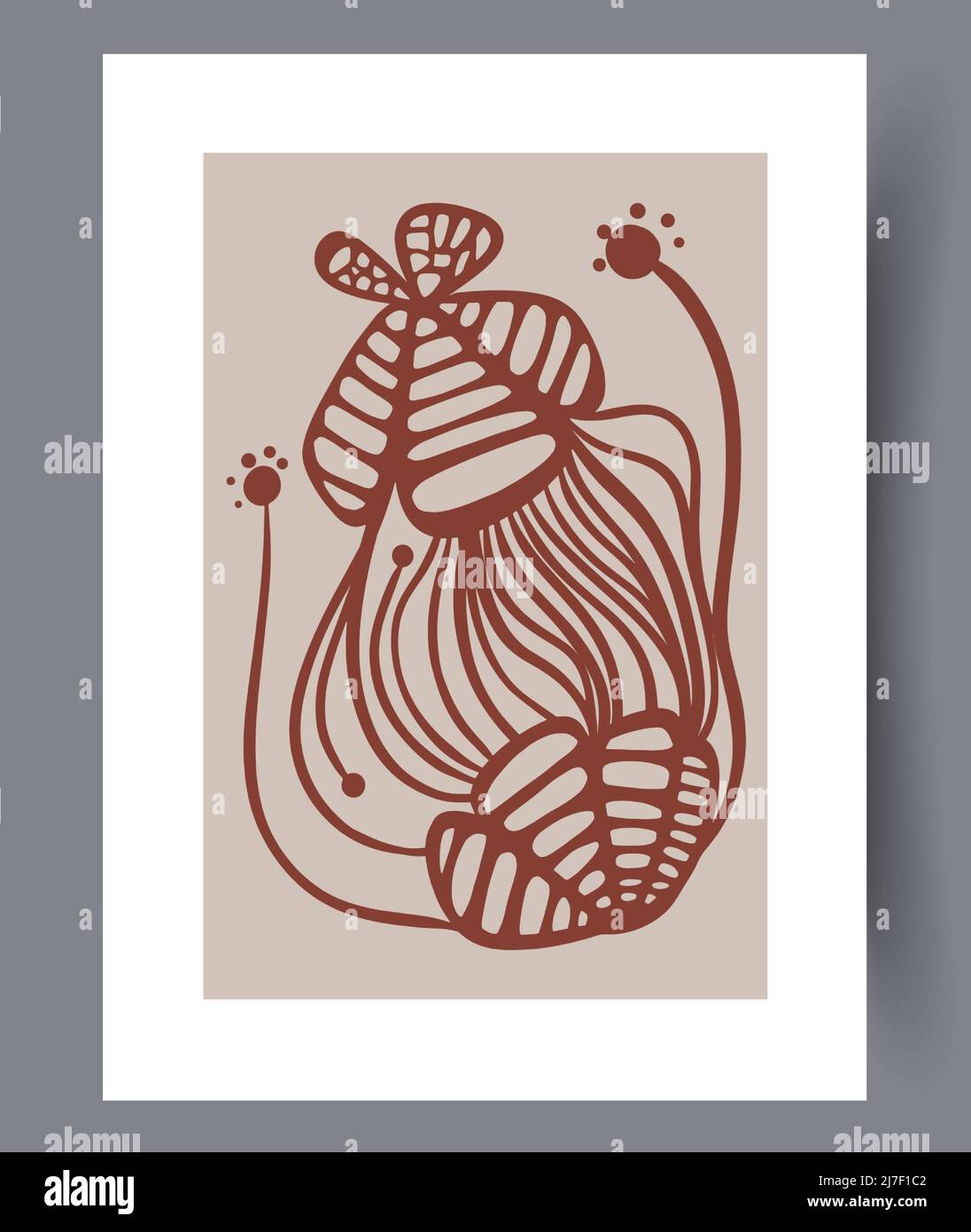 Scandinavian abstract vector print set Stock Vector Image & Art - Alamy