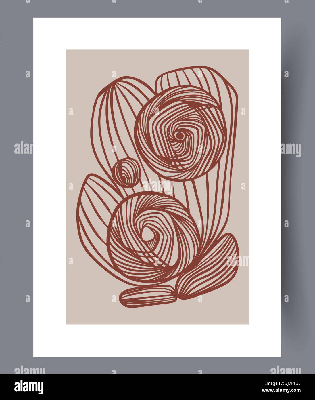 Scandinavian abstract vector print set Stock Vector Image & Art - Alamy