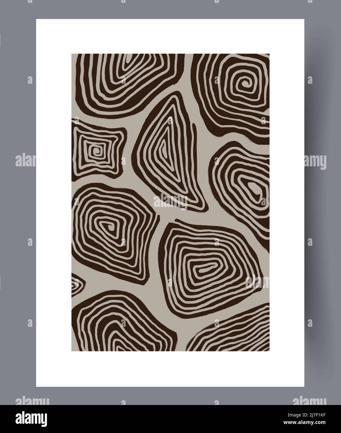 Scandinavian abstract vector print set Stock Vector Image & Art - Alamy