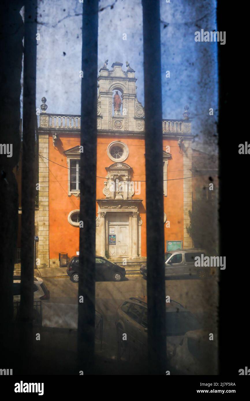 Chapelle des Minimes, Pont SaintEsprit, Ardeche, France Stock Photo