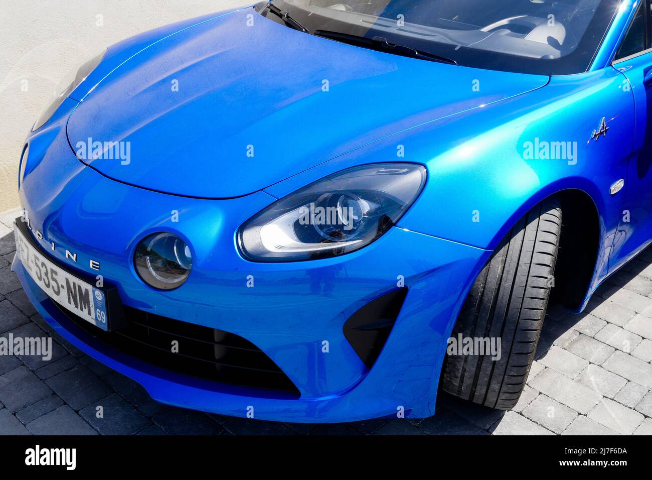 Alpine sport vehicle, Pont SaintEsprit, Ardeche, France Stock Photo Alamy
