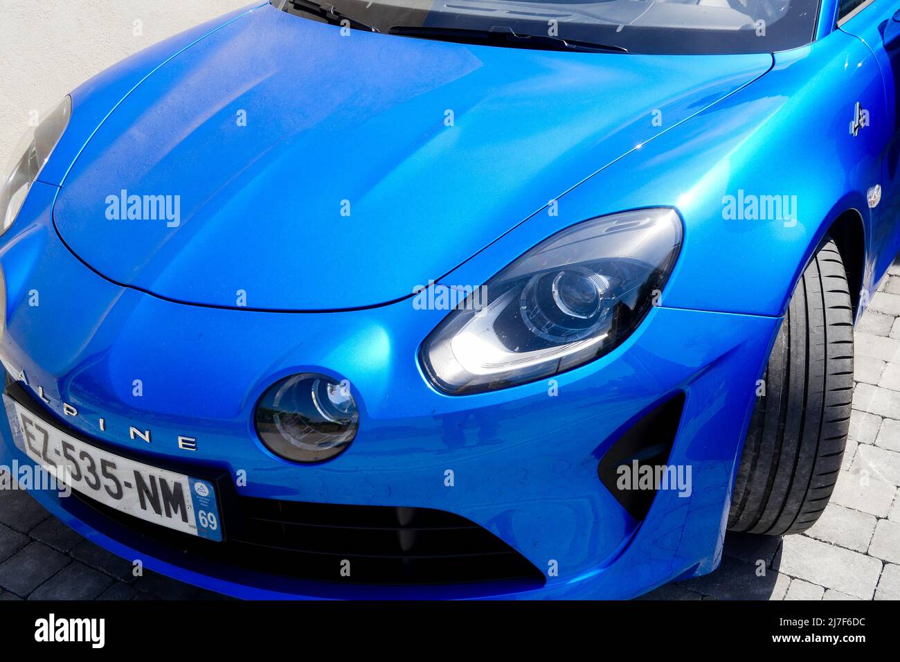 Alpine sport vehicle, Pont SaintEsprit, Ardeche, France Stock Photo Alamy