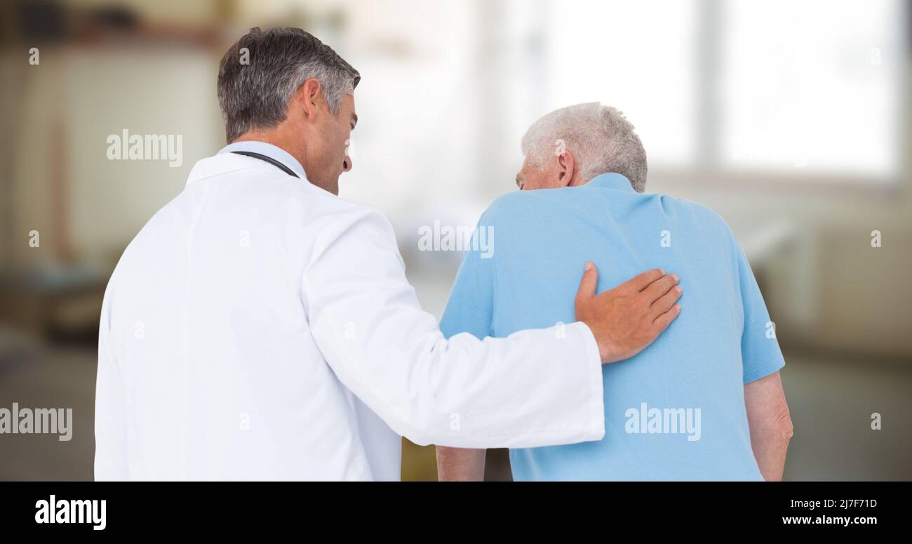 Senior stethoscope doctor rear hi-res stock photography and images - Alamy