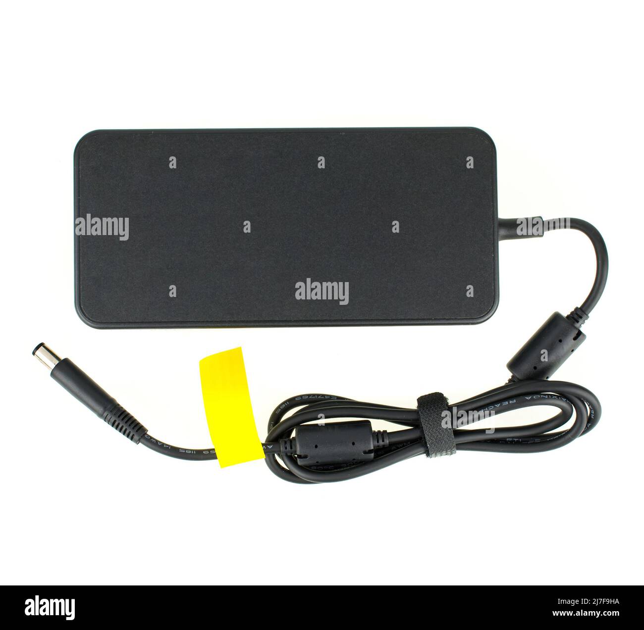 laptop power supply, laptop spare part isolated on white background