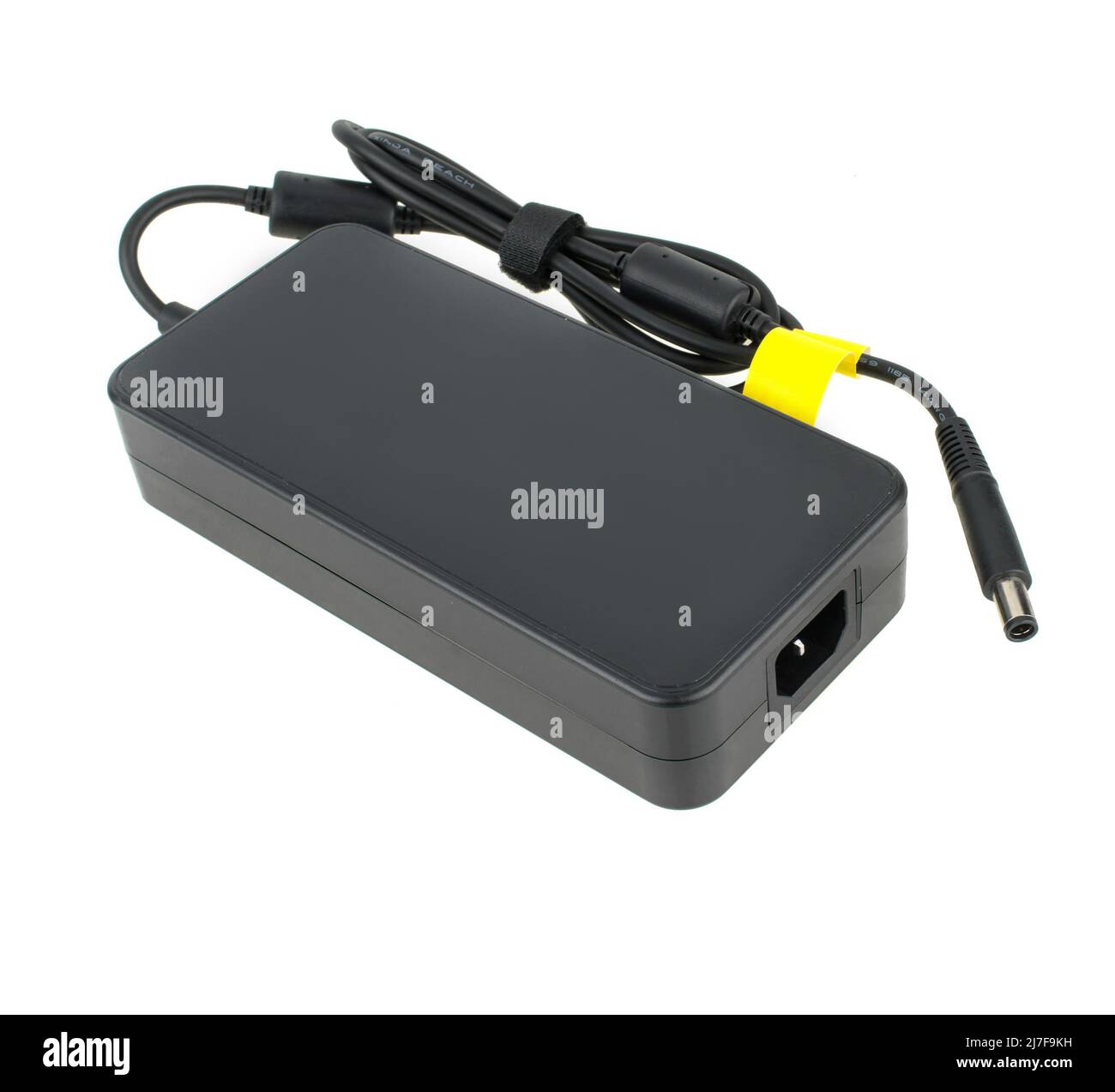 laptop power supply, laptop spare part isolated on white background