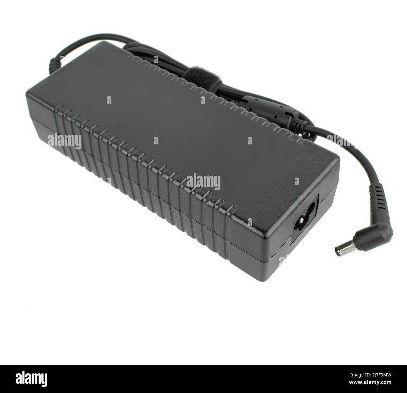 laptop power supply, laptop spare part isolated on white background