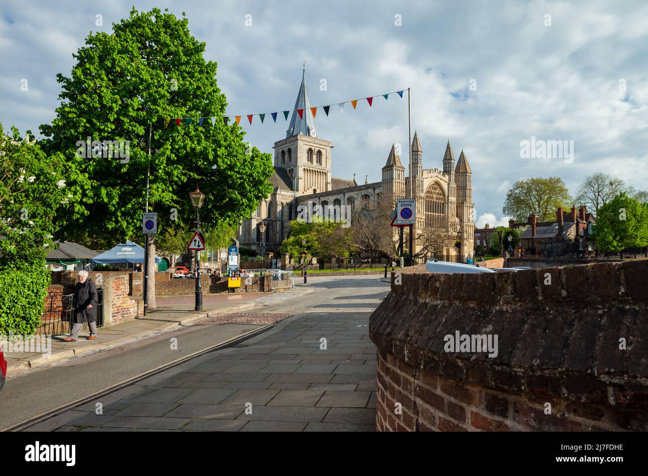 Spring afternoon at Rochester Cathedral, Kent, England Stock Photo - Alamy